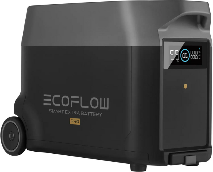 Додаткова батарея для зарядної станції EcoFlow DELTA Pro EU Extra Battery / 3600 Вт&sdot;год / LiFePO4 (DELTAProEB-US) DELTAProEB-US фото