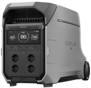 Зарядна станція EcoFlow Delta Pro 3 EU / 4000 Вт / 4096 Вт&sdot;ч / LiFePO4 EFDELTAPRO3-EU-CBox фото