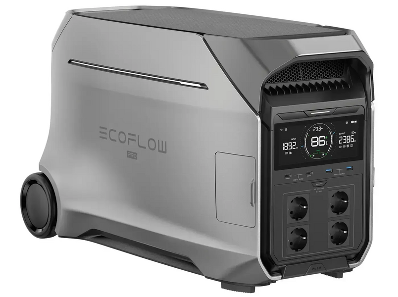 Зарядна станція EcoFlow Delta Pro 3 EU / 4000 Вт / 4096 Вт&sdot;ч / LiFePO4 EFDELTAPRO3-EU-CBox фото