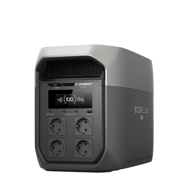 EcoFlow DELTA 3 Max 2400Вт / 4800 Вт / 2048 Вт.год (FD3M-G-EU-CBOX) FD3M-G-EU-CBOX фото