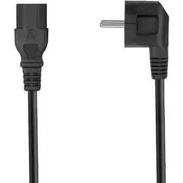 Кабель живлення 1,8м EcoFlow 3x0,75мм / CEE 7/7 - C13 євровилка / мідь kbzh183075 фото