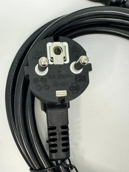 Кабель живлення 1,8м EcoFlow 3x0,75мм / CEE 7/7 - C13 євровилка / мідь kbzh183075 фото