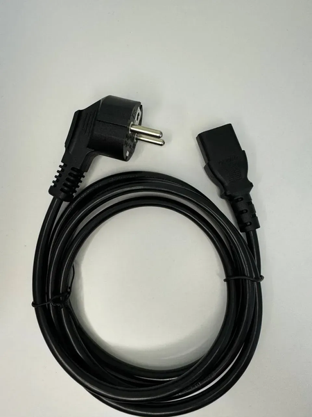 Кабель живлення 1,8м EcoFlow 3x0,75мм / CEE 7/7 - C13 євровилка / мідь kbzh183075 фото